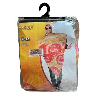 Spirit Halloween Adult Pepperoni Pizza One Size Fits Most Costume Funny Food NIB
